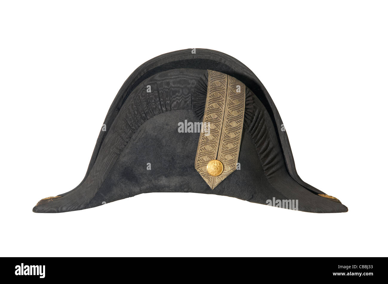 hat antique military 1800 vintage soldier war cocked hat military uniform  Stock Photo - Alamy