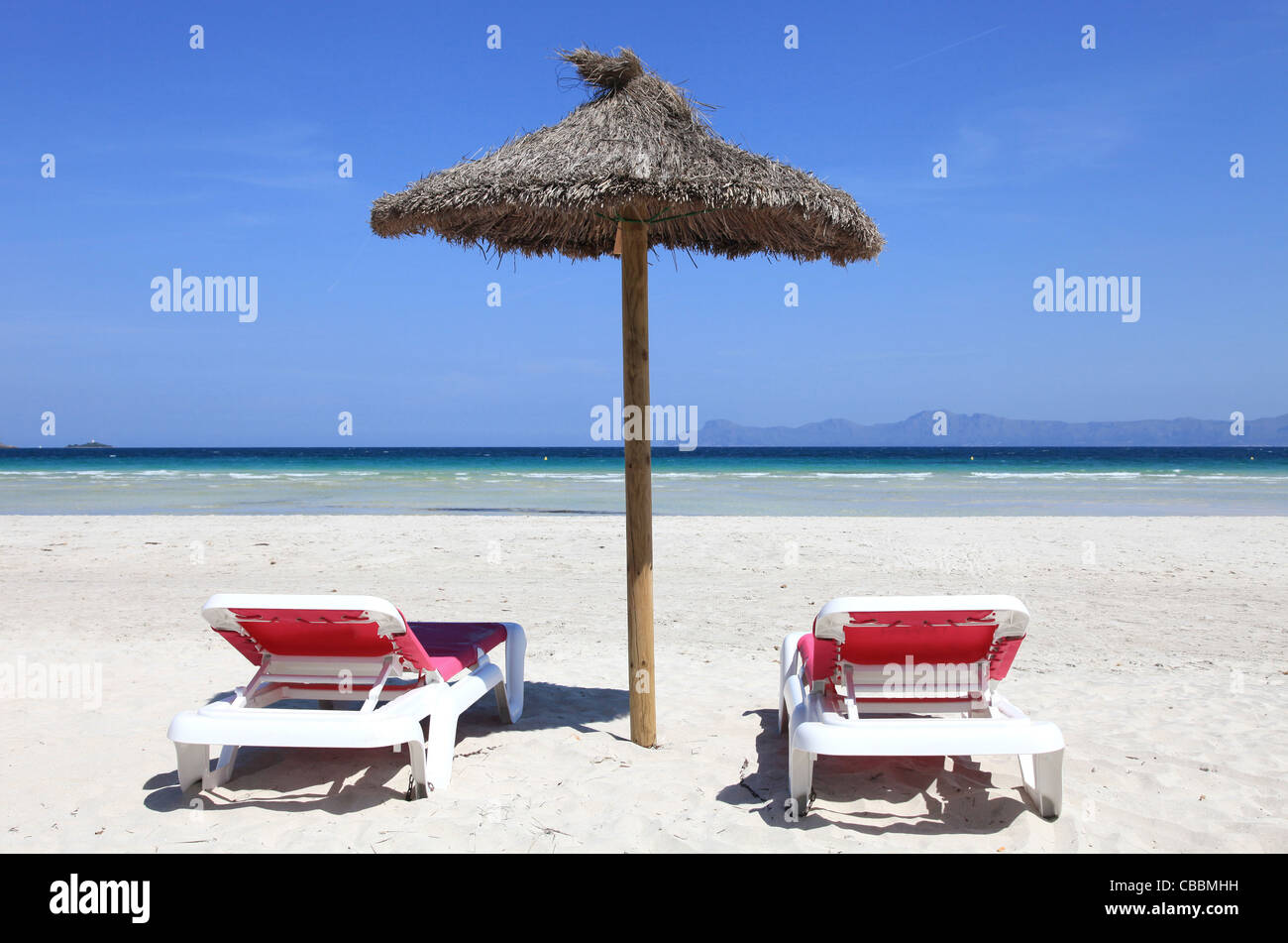 cushioned sun loungers