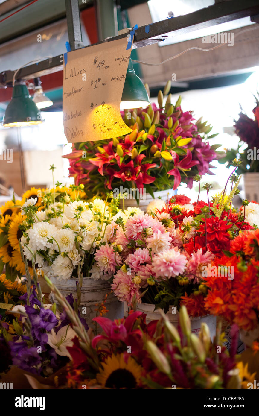Seattle Flower Market High Resolution Stock Photography and Images Alamy