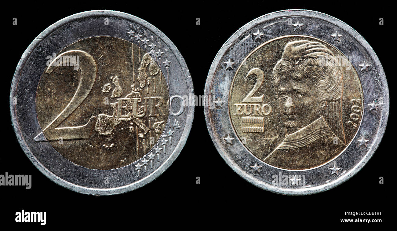 Euro coin austria hi-res stock photography and images - Alamy