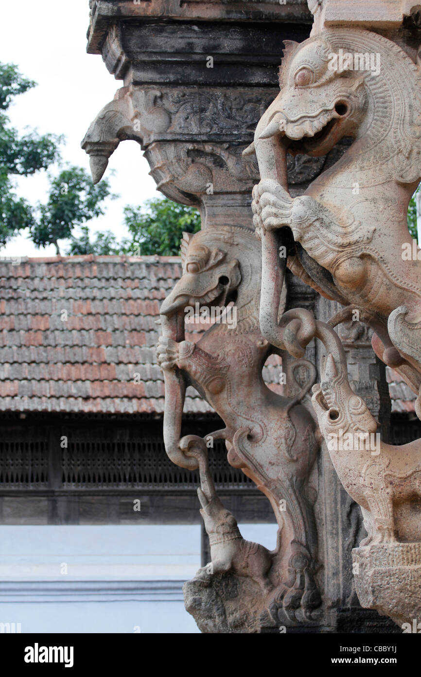 Padmanabhaswamy Temple Stock Photo