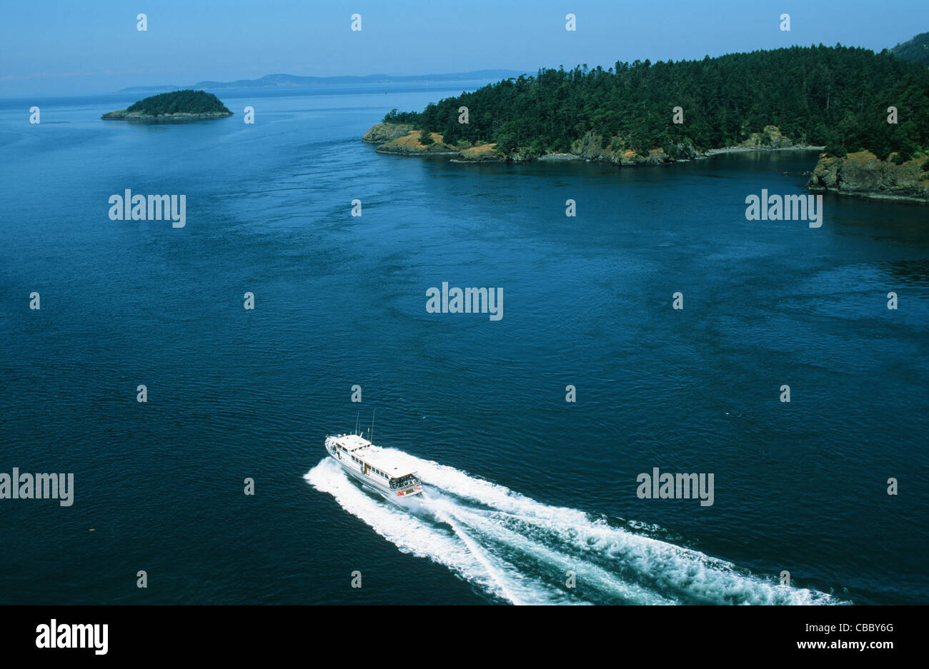 San juan islands washington aerial hi-res stock photography and images ...
