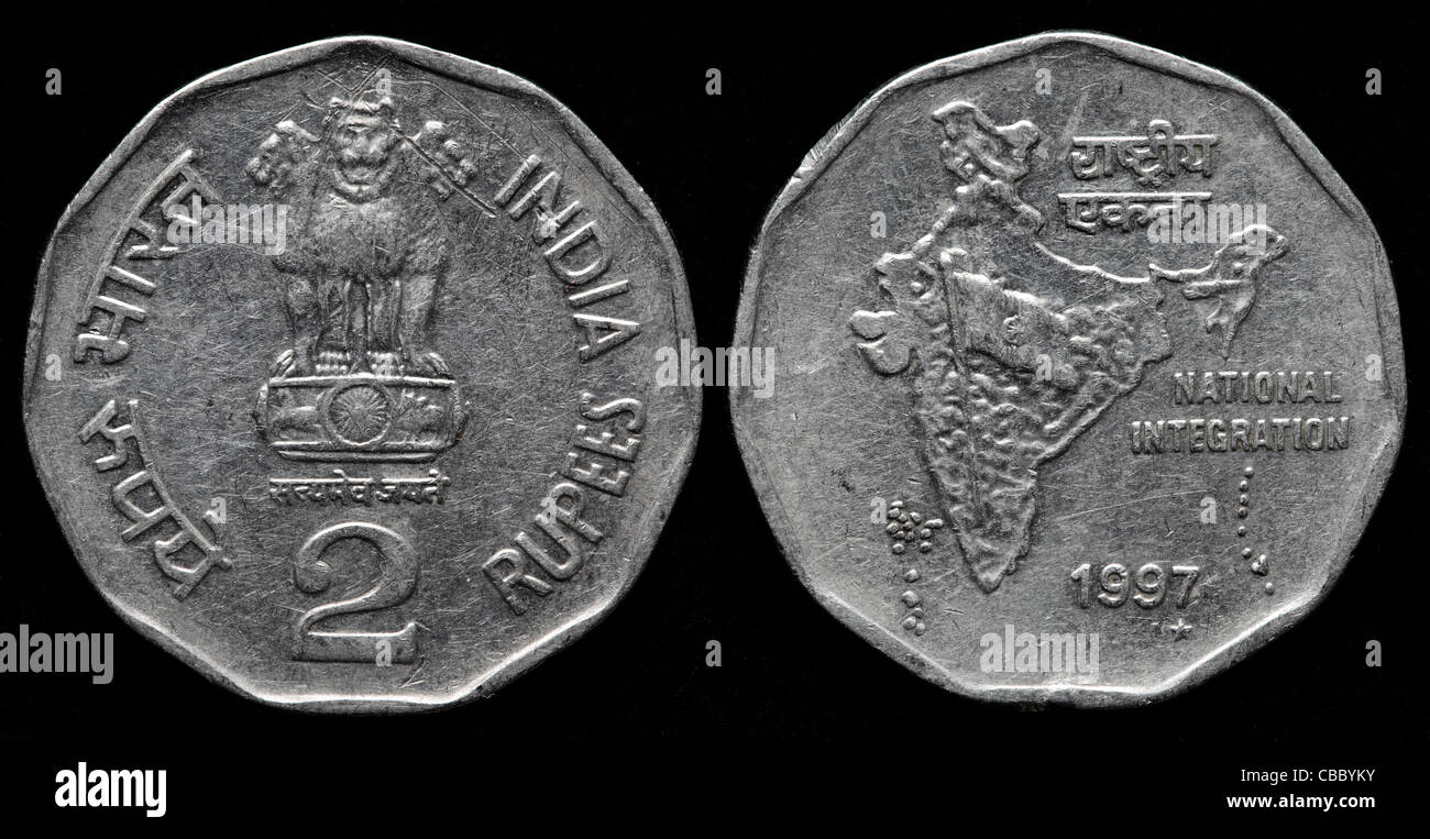 indian 2 rupee coin