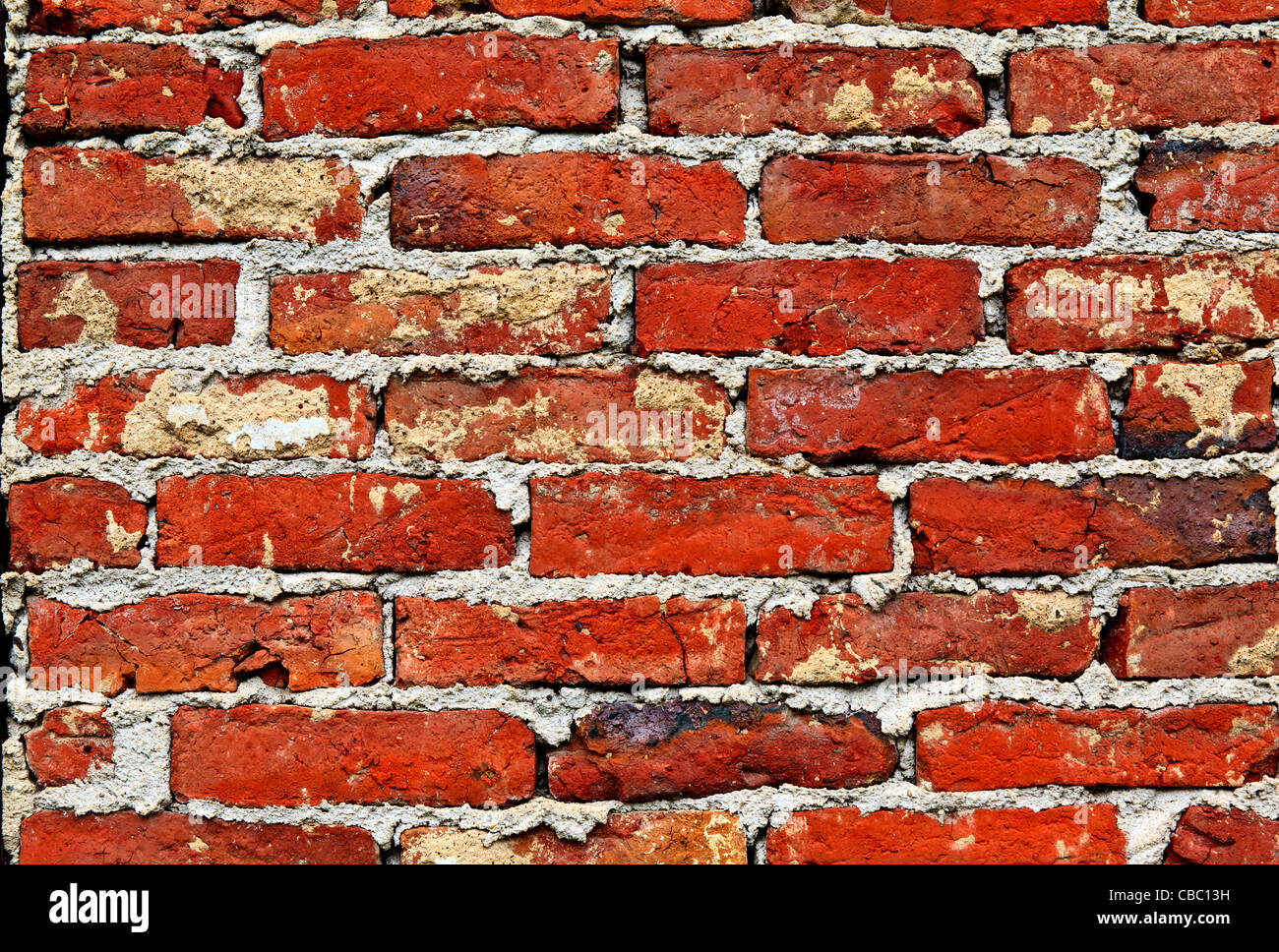 Red Brick Wall Stock Photo - Alamy