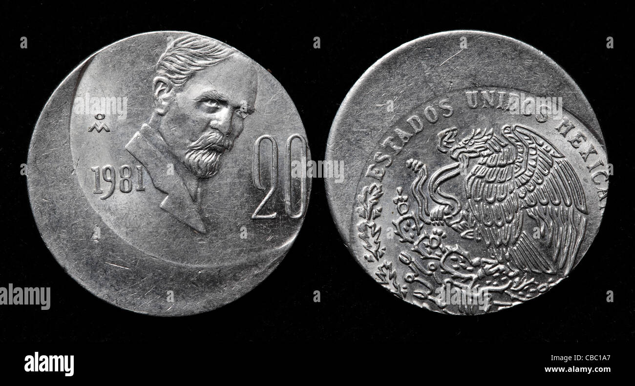 20 currency mexico hi-res stock photography and images - Alamy
