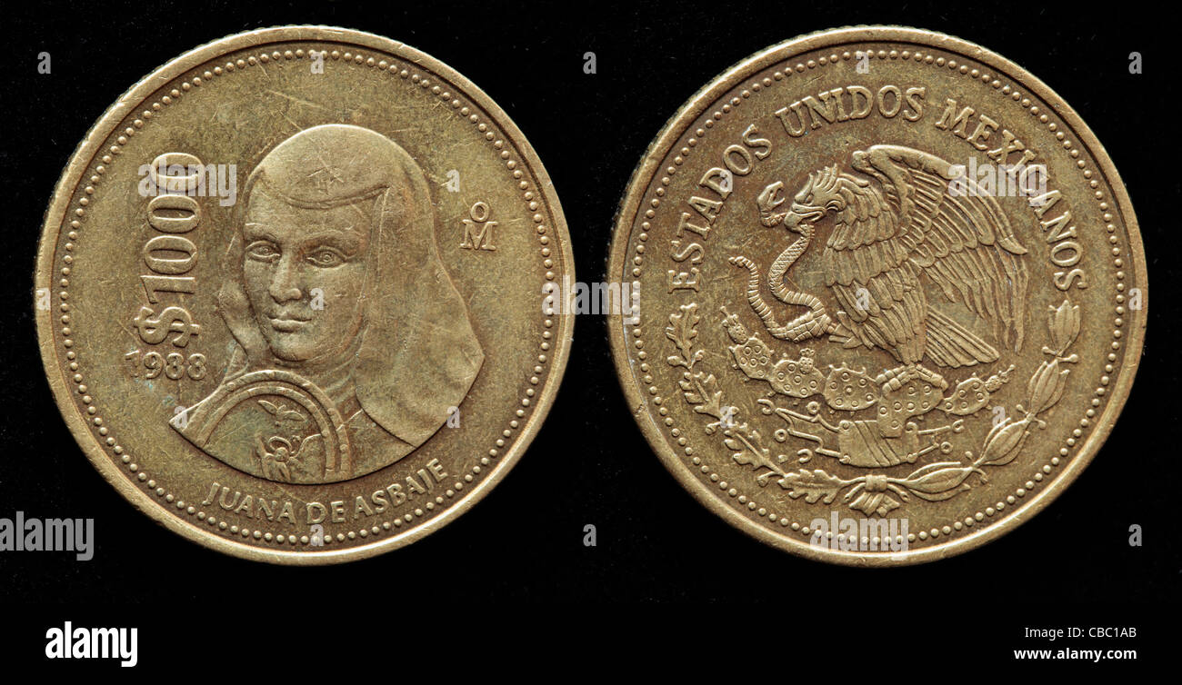 1988 Mexico 1000 Pesos Coin Collectibles Art Collectibles 1988-mexico-1000-pesos-coin-collectibles-art-collectibles