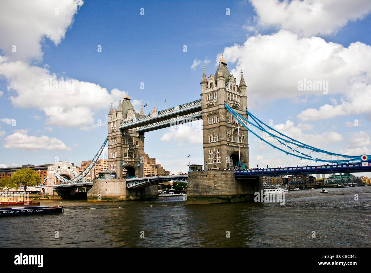 [Tower Bridge] London Capital England UK Stock Photo