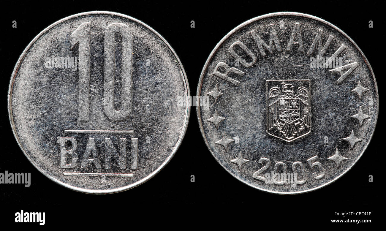 ROMANIA 10 BANI 1905 OLD COIN