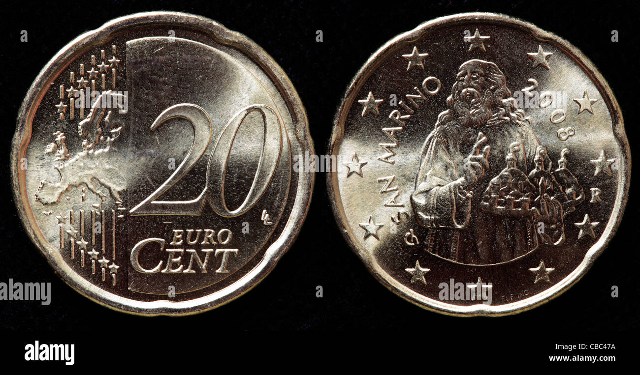 20 euro cent hi-res stock photography and images - Alamy