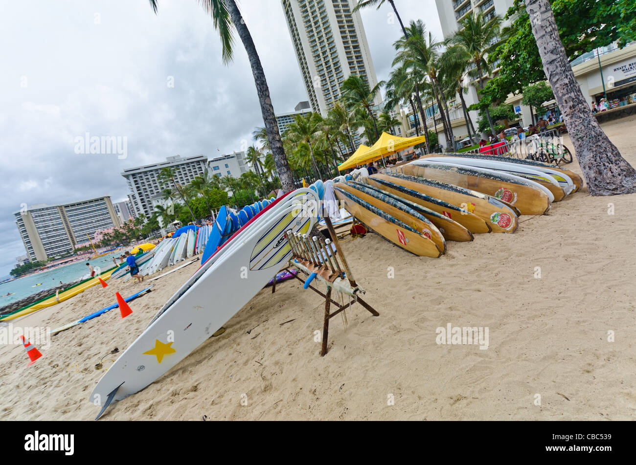 Waikiki beach marriott resort hi-res stock photography and images - Alamy
