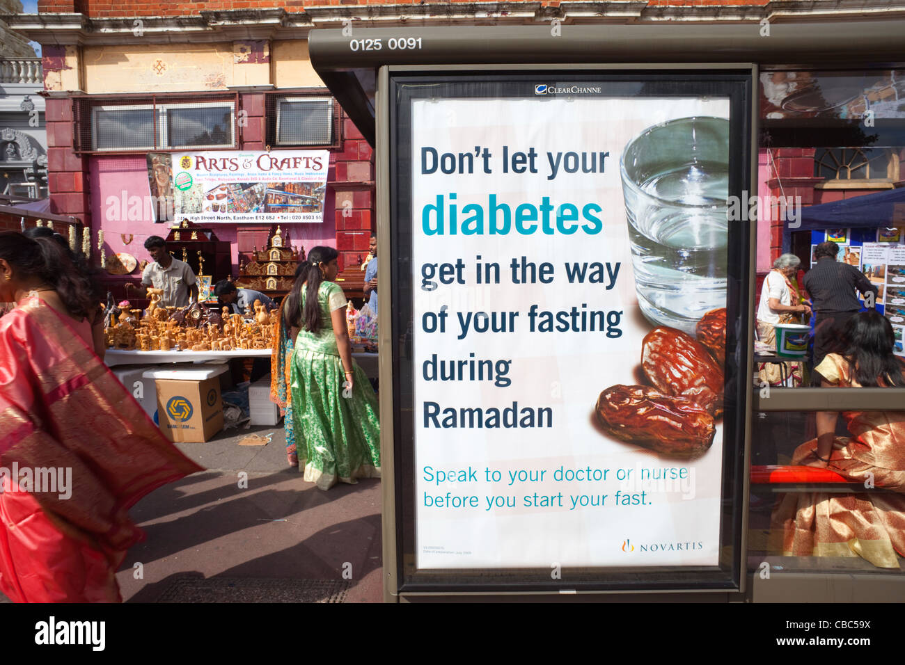 England, London, Diabetes Awareness Poster Stock Photo Alamy