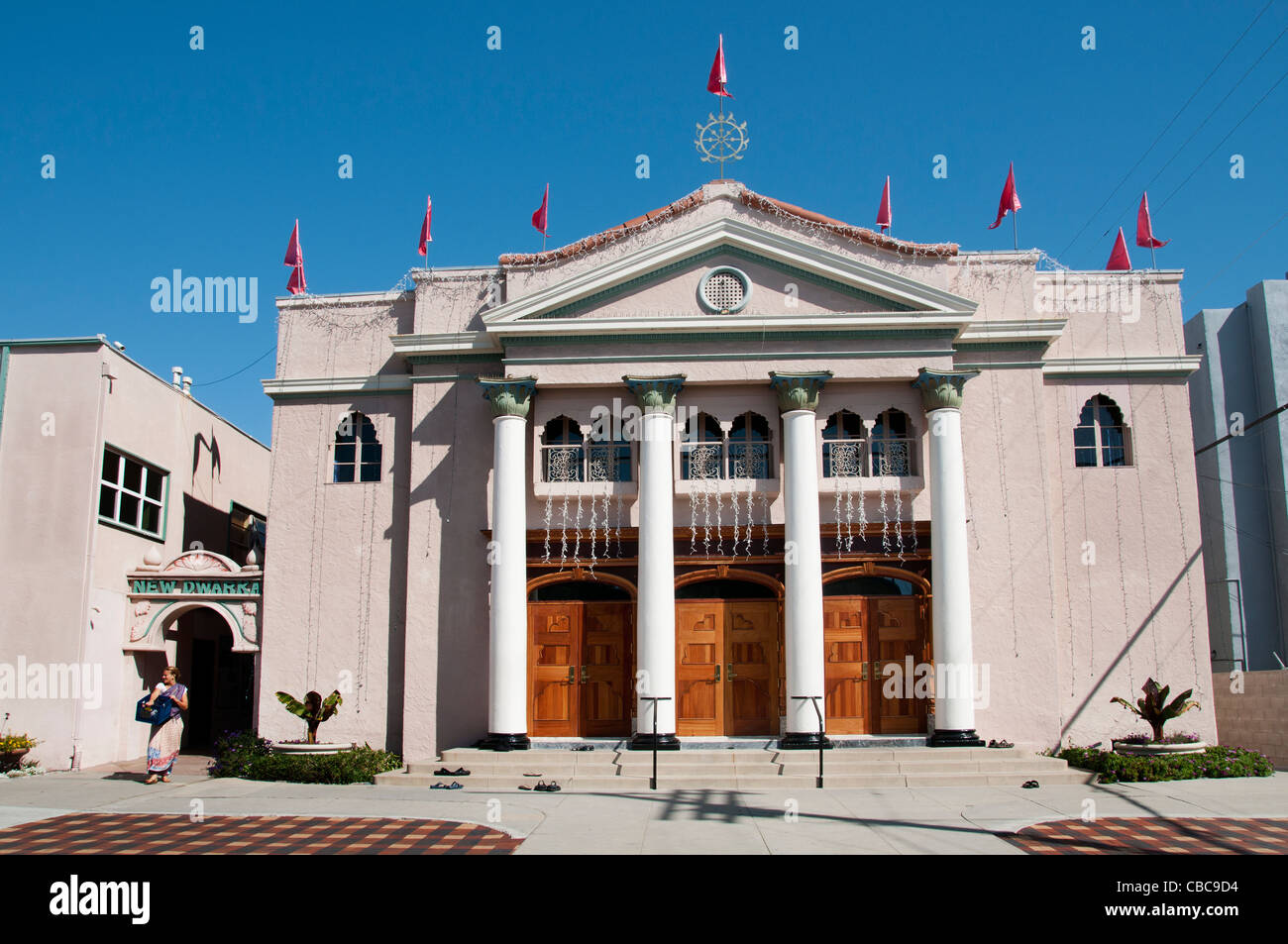 Hare Krishna Community Culver City California United States Los Angeles Stock Photo