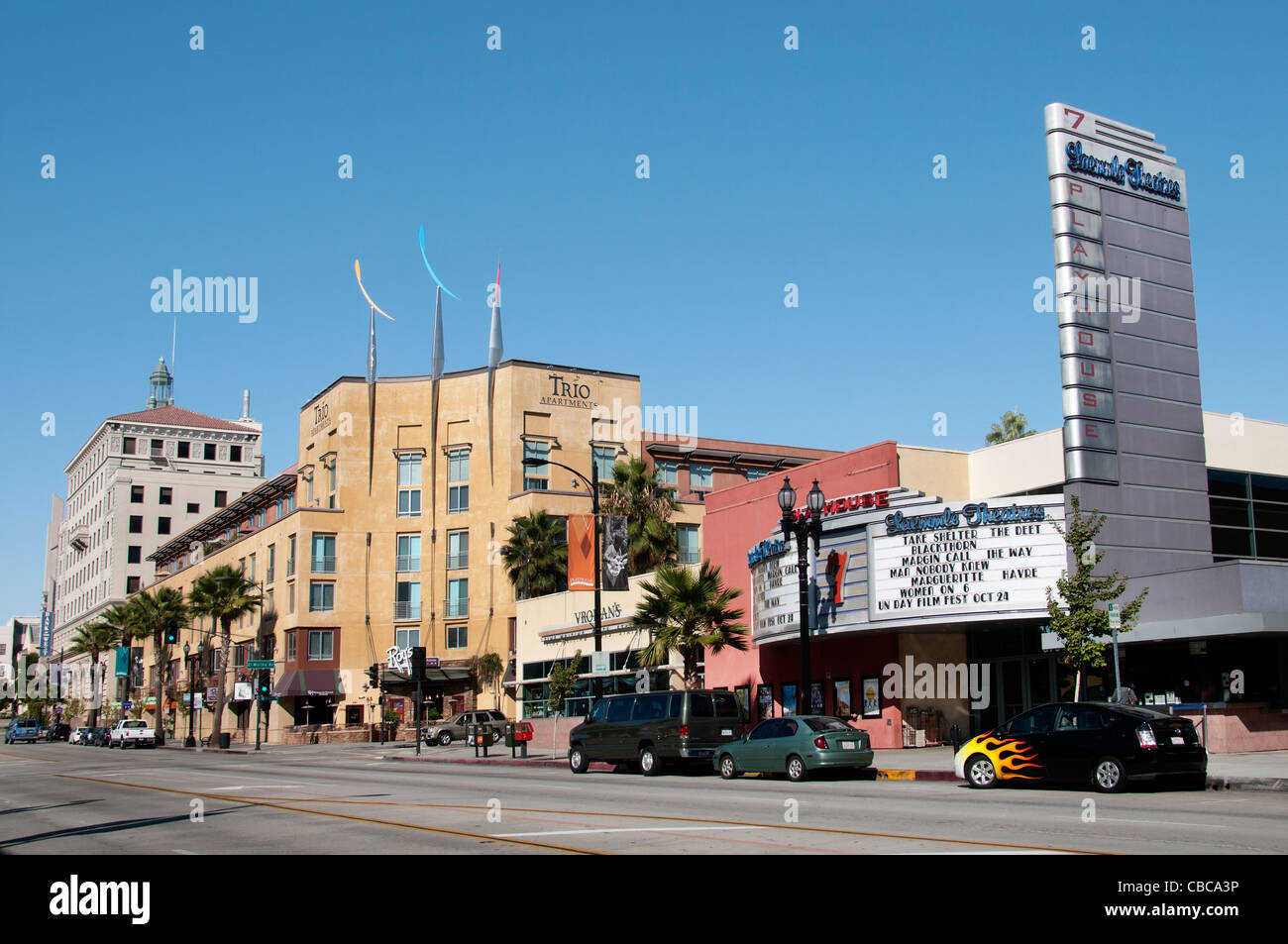 Laemmle Theatres  Cinema movies Pasadena California United States Los Angeles Main street Down Town Stock Photo