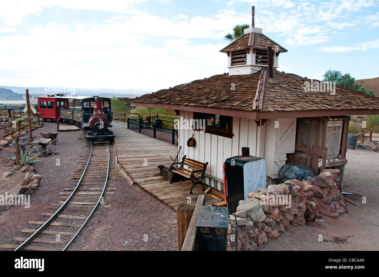 California Barstow Calico ghost town old silver mining gold rush