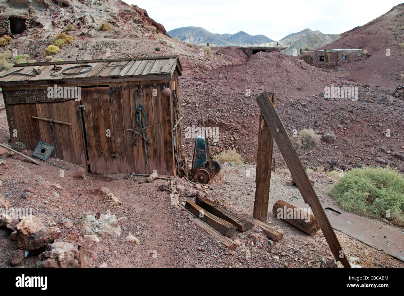 California Barstow Calico ghost town old silver mining gold rush
