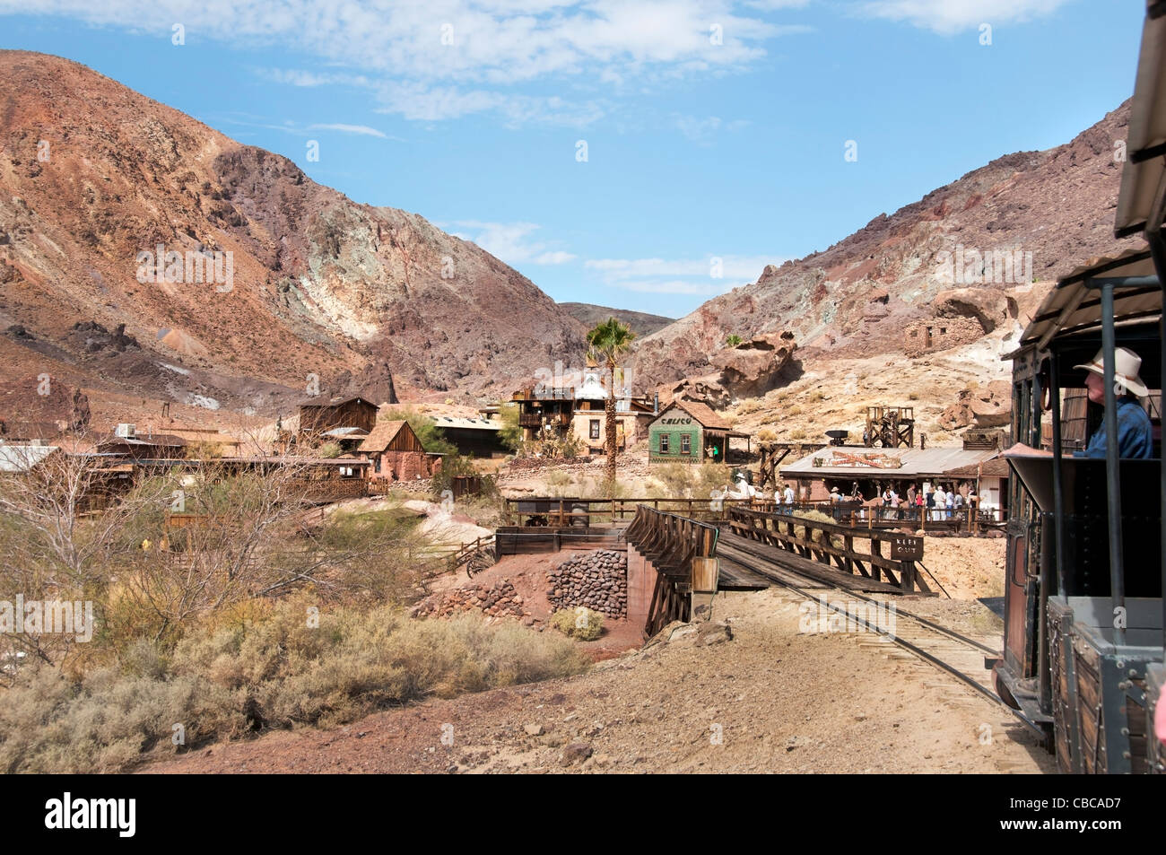 California Barstow Calico ghost town old silver mining gold rush