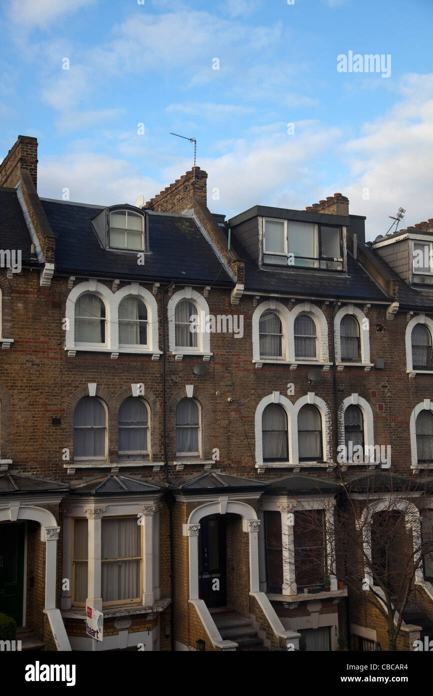 Victorian Terraced Housing in Lambeth London UK Stock Photo Alamy