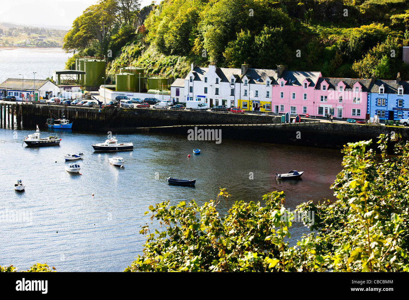 Portree,Town,Harbour,Harbor,Old Crofting Settlement,Isle of Skye