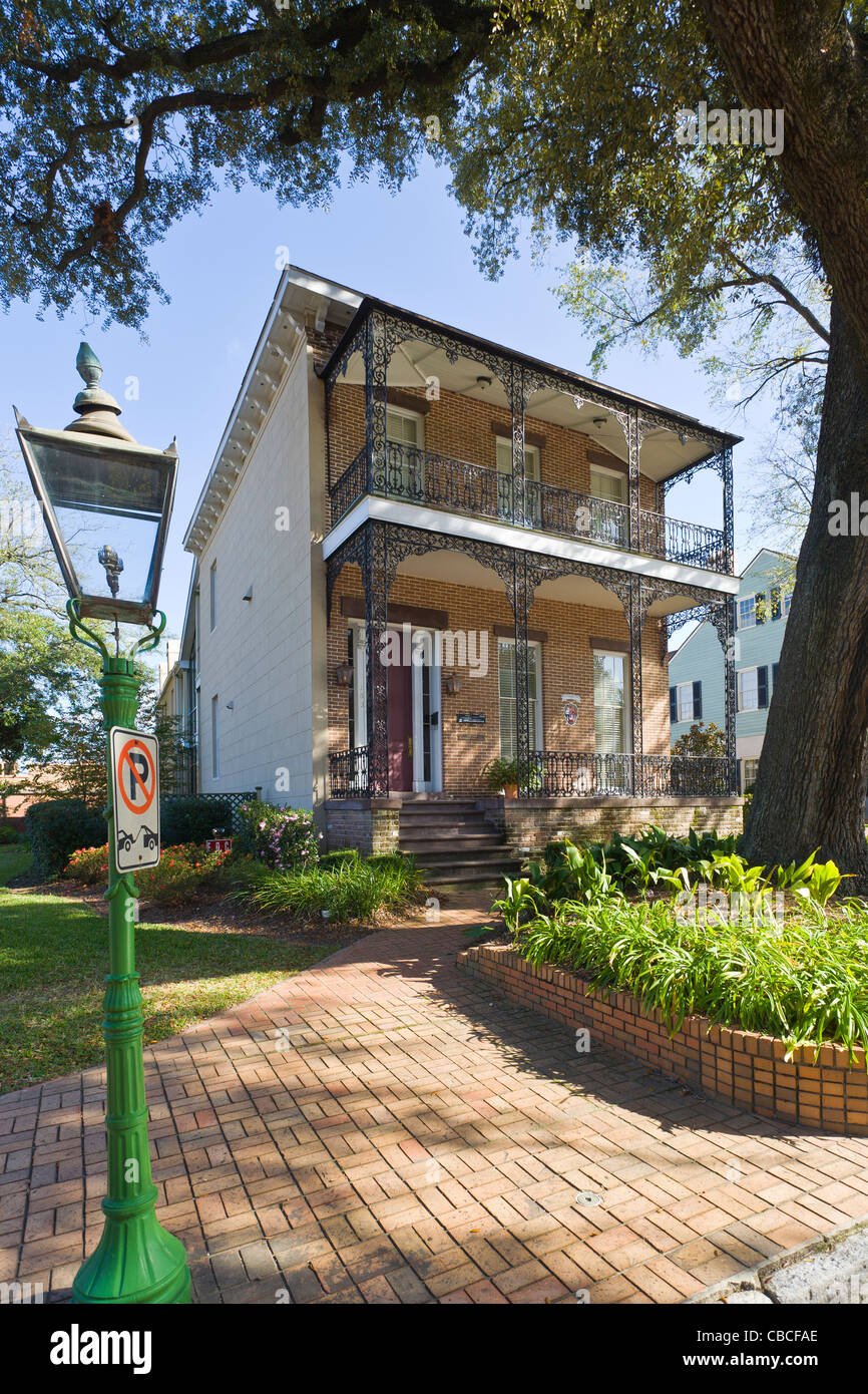 The SpearBarter House 1853 in Mobile Alabama Stock Photo Alamy