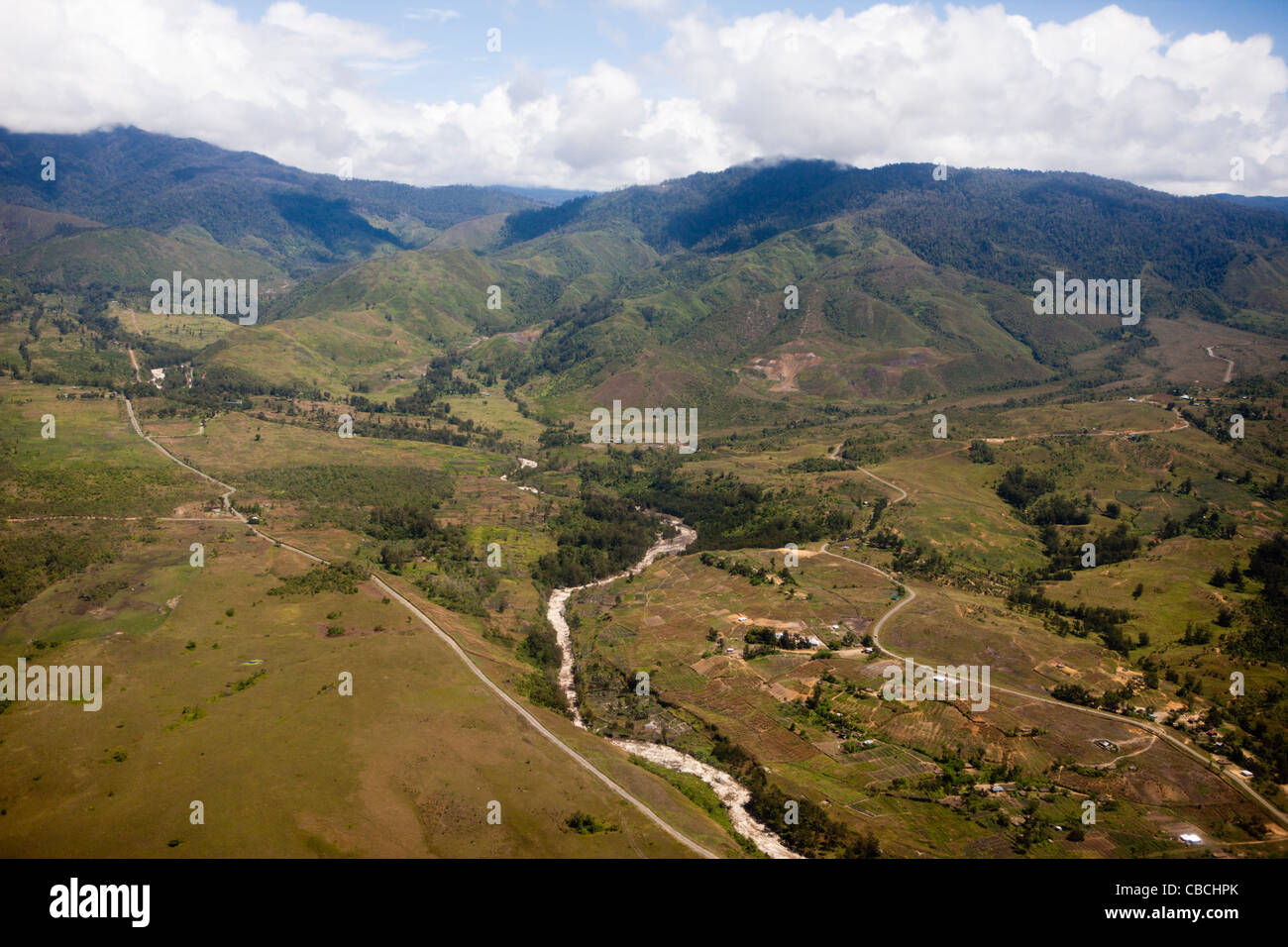 Impressions of Baliem Valley, West Papua, Indonesia Stock Photo