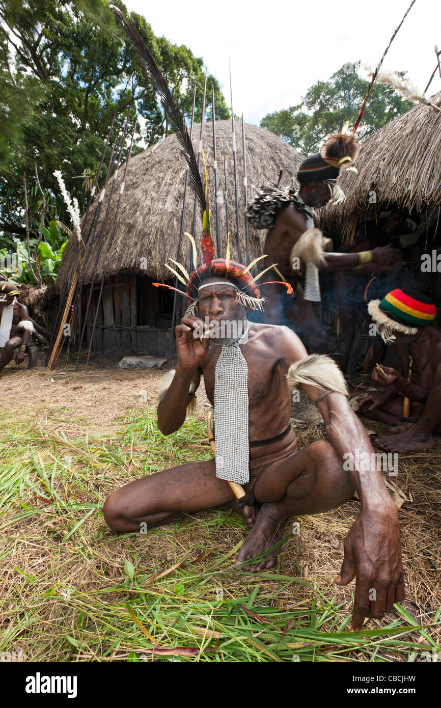 Warrior of Dani Tribe, Baliem Valley, West Papua, Indonesia Stock Photo: 41459989 Alamy Warrior of Dani Tribe, Baliem Valley, West Papua, Indonesia Stock Photo: 41459989 Alamy