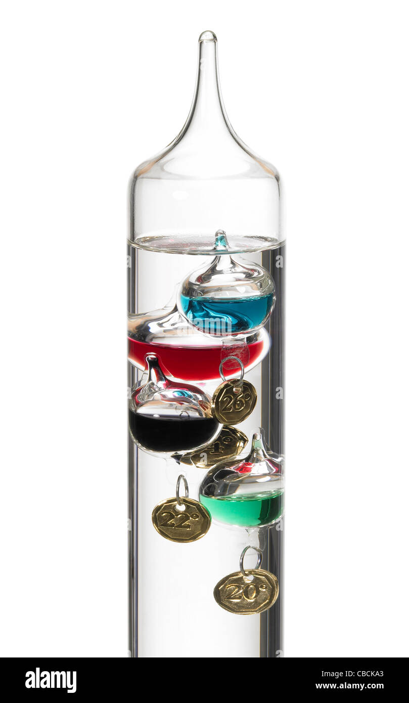 Galileo thermometer hi-res stock photography and images - Alamy