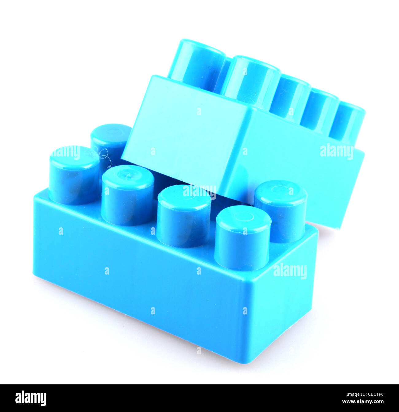 Plastic building blocks Stock Photo Alamy