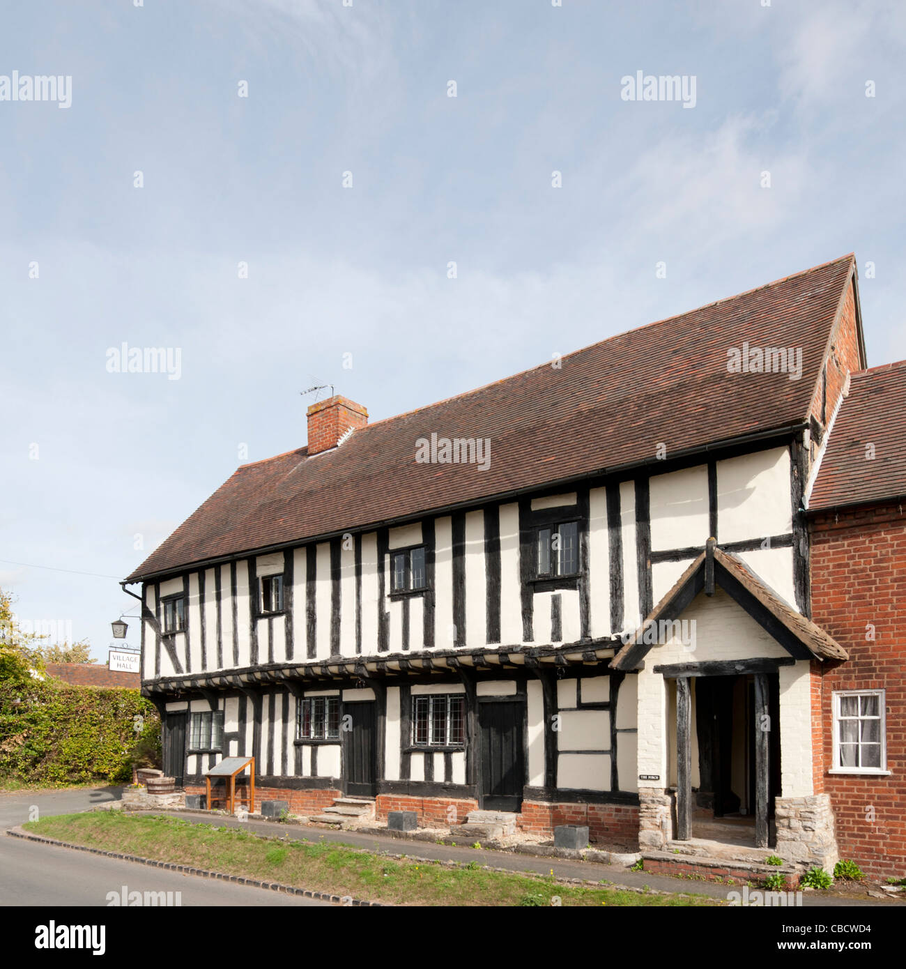 Aston Cantlow village hall, Warwickshire, England, UK Stock Photo Alamy