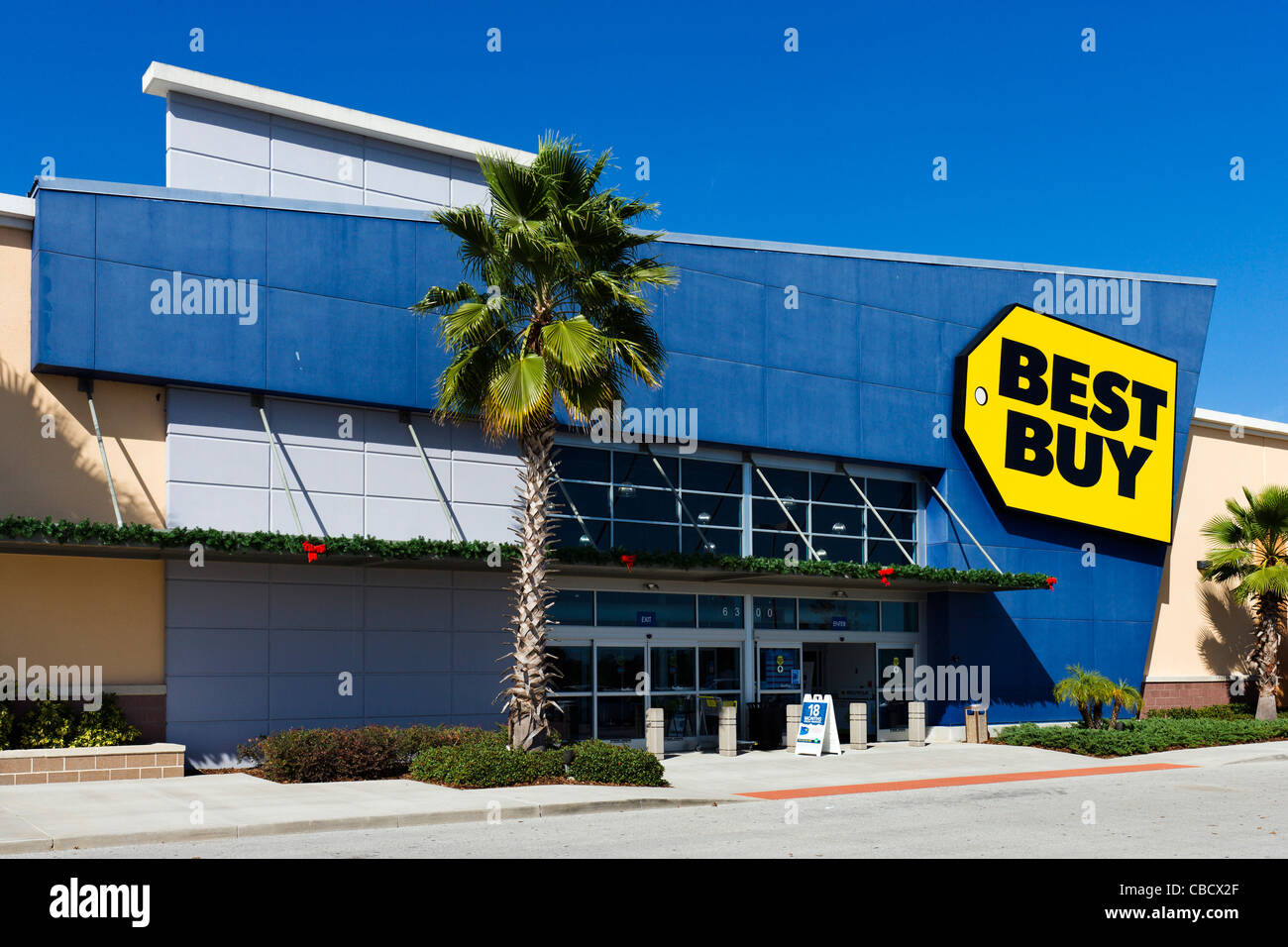 BestBuy store at Posner Park retail development, Davenport, Central Florida, USA Stock Photo