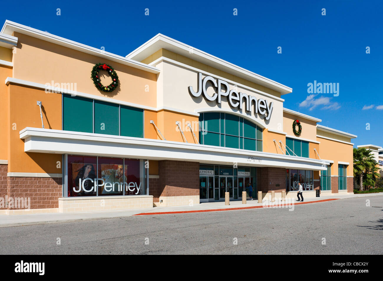 JCPenney store at Posner Park retail development, Davenport, Central Florida, USA Stock Photo