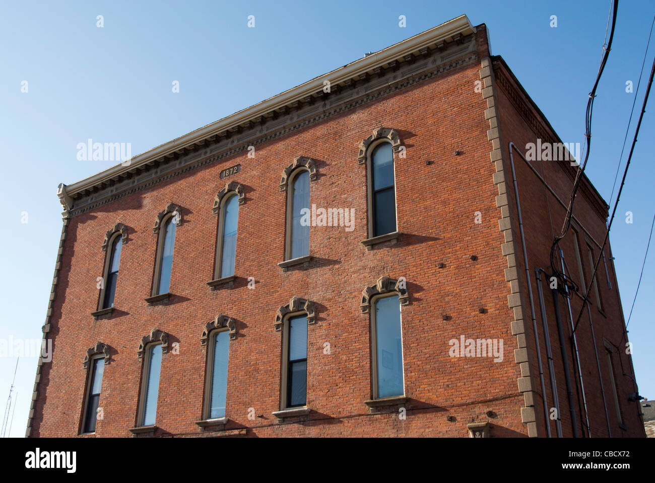 Victor NY USA buildings Stock Photo Alamy