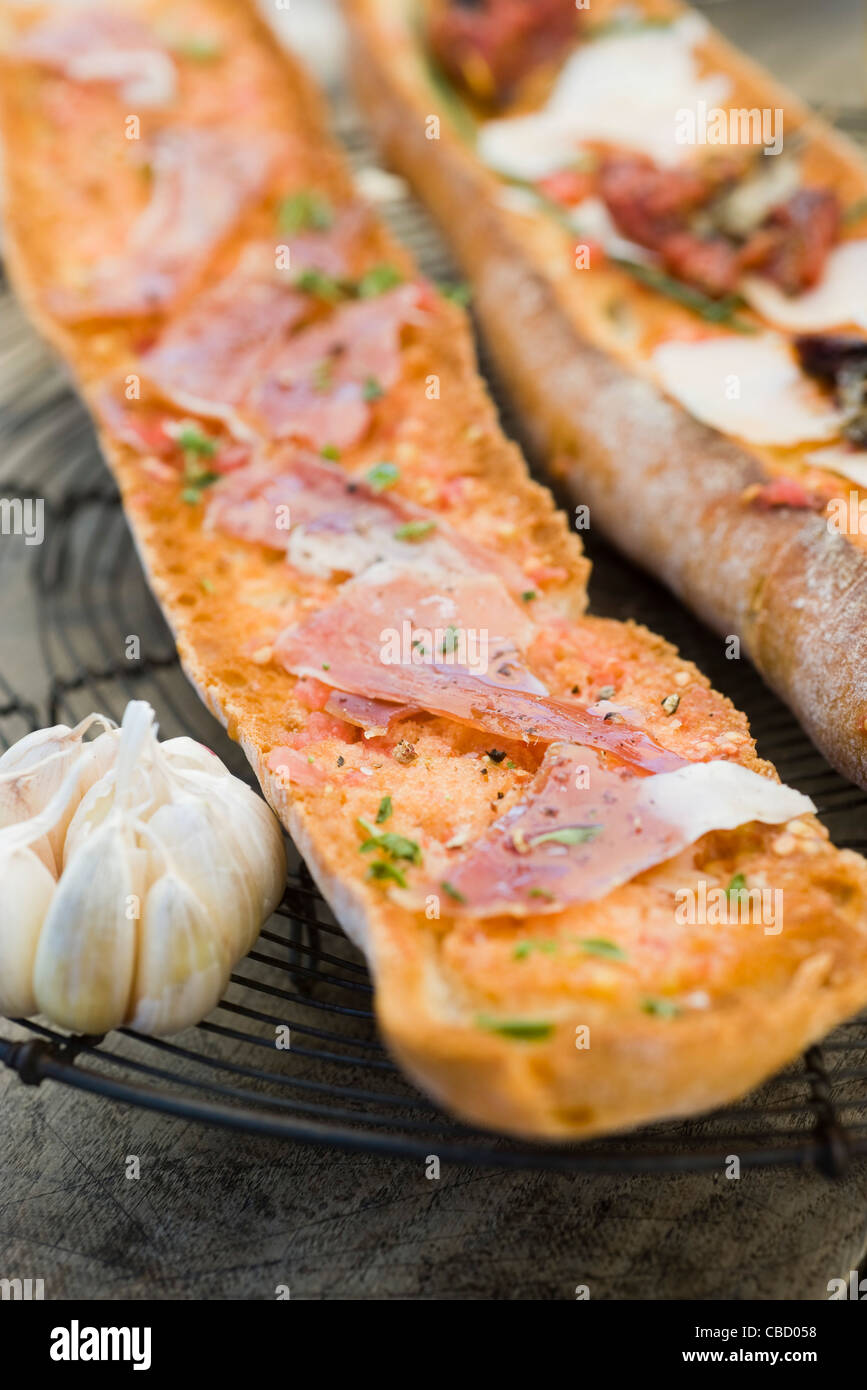 Catalan tomato bread Stock Photo Alamy