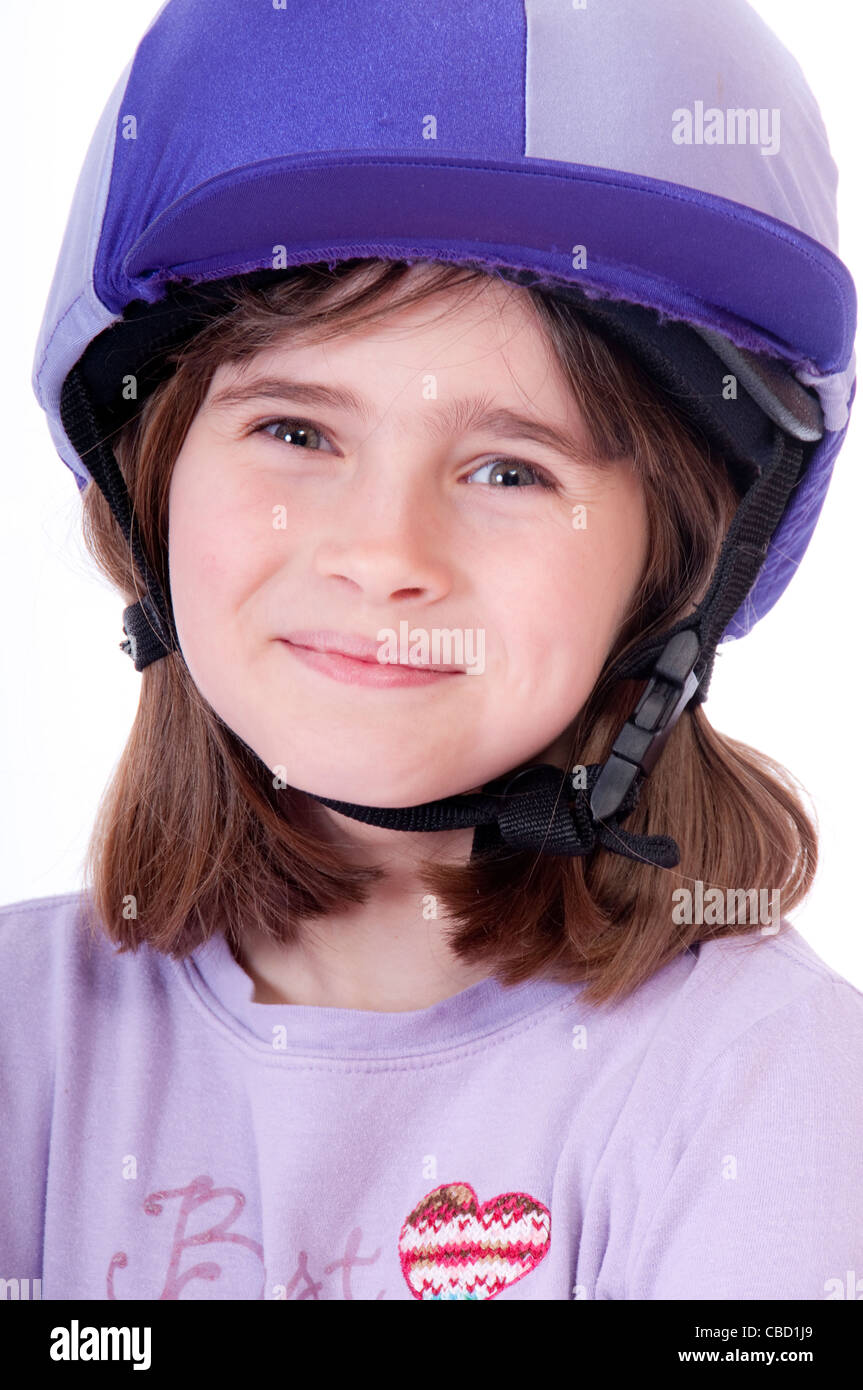 Young Girl in Her Horse Riding Kit Stock Photo Alamy