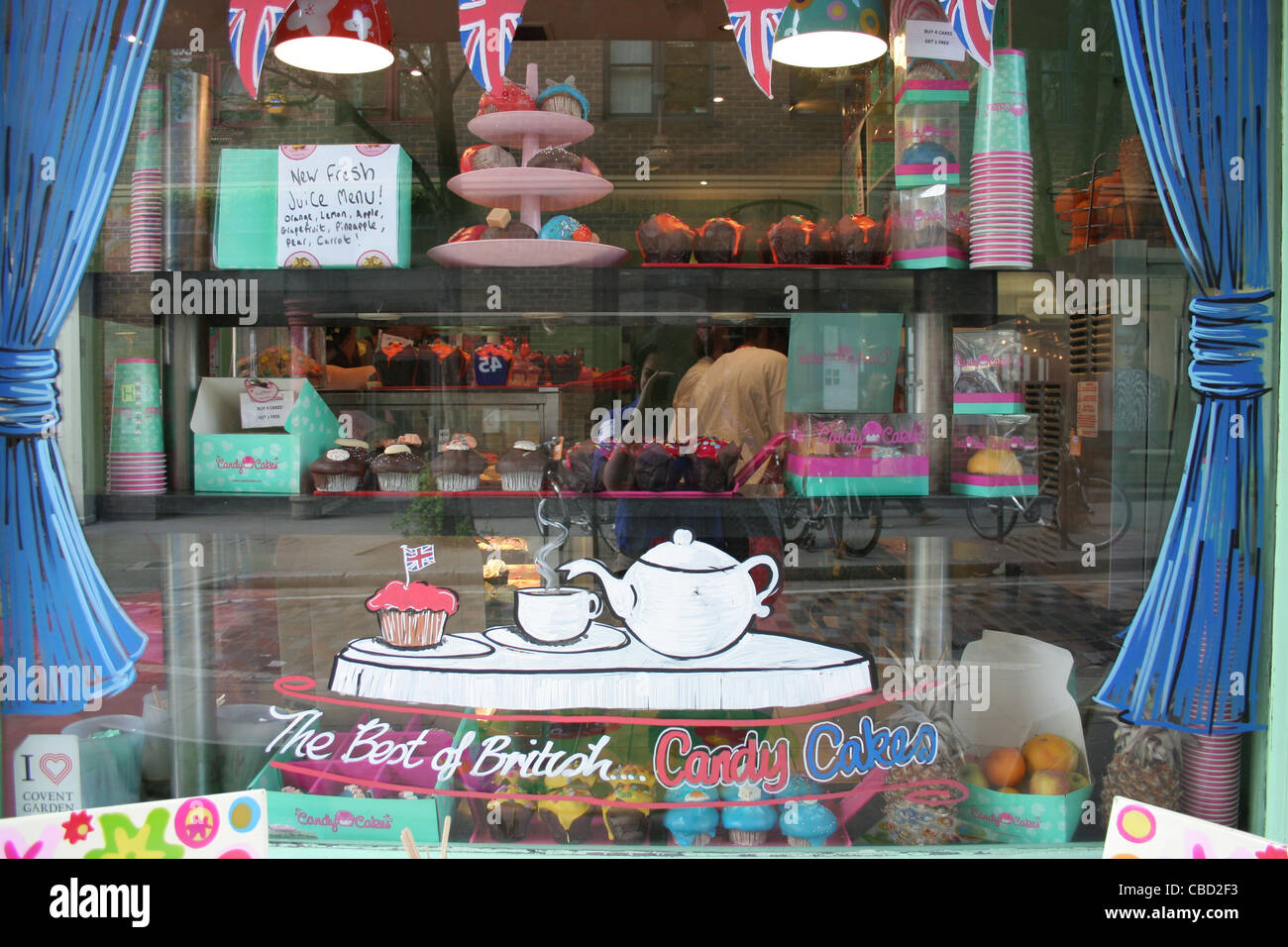 Little Shops of candy in London Stock Photo Alamy