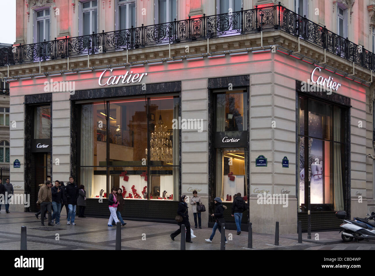 Cartier store, Avenue des Champs 