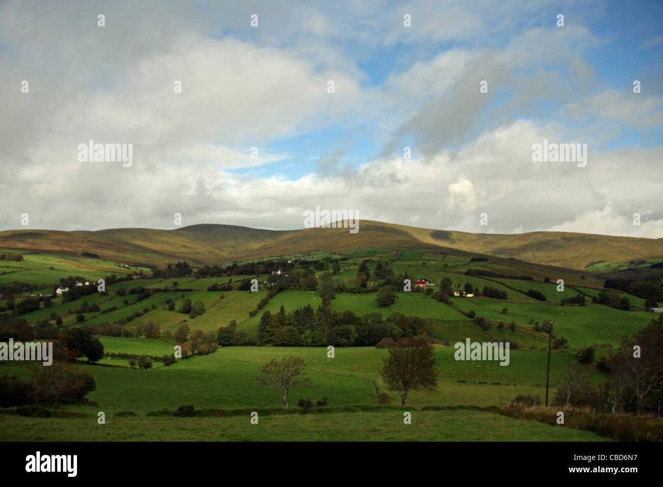 Sperrin mountains in County Tyrone, Northern Ireland Stock Photo