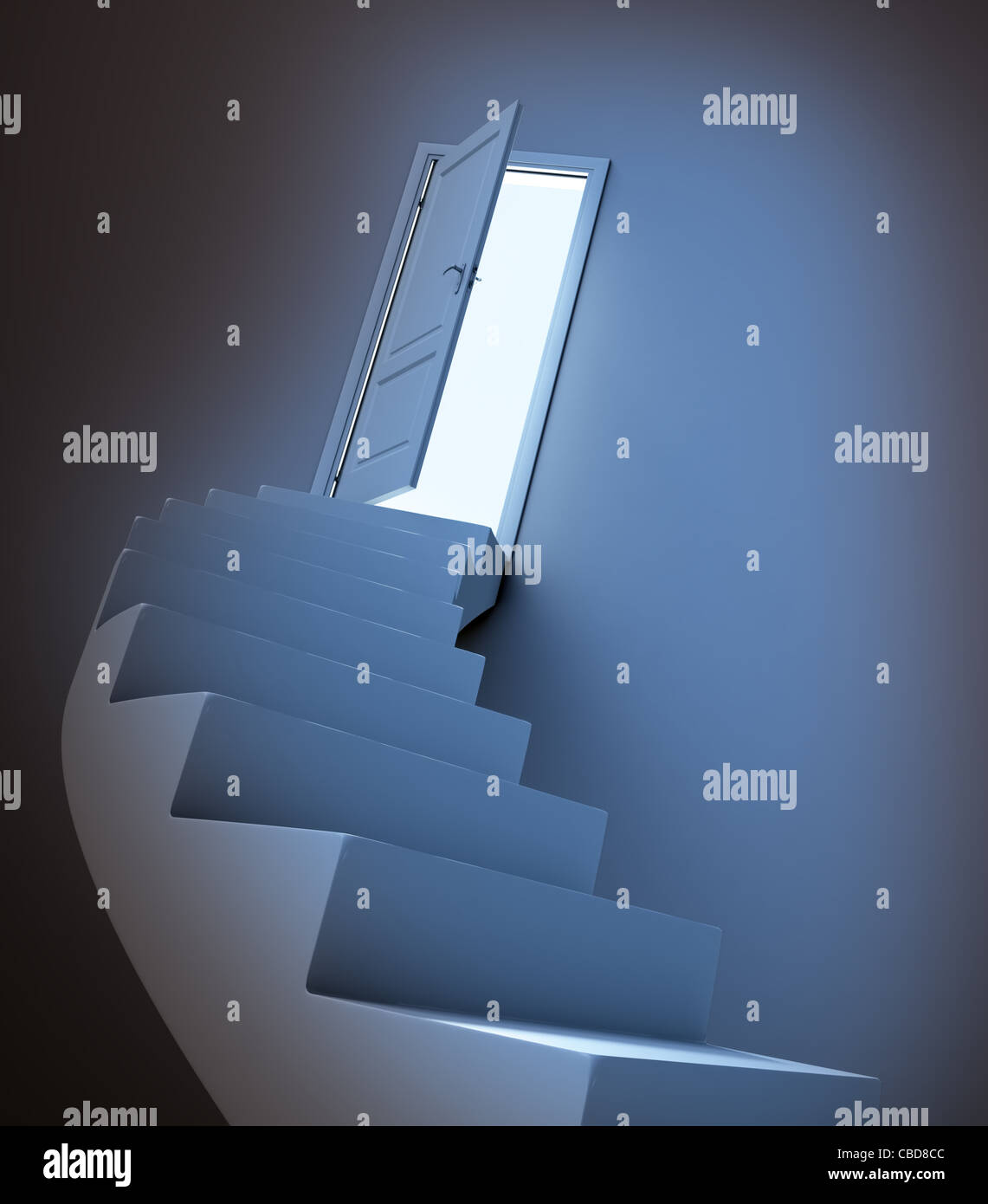 Stairway to heaven concept hi-res stock photography and images - Alamy