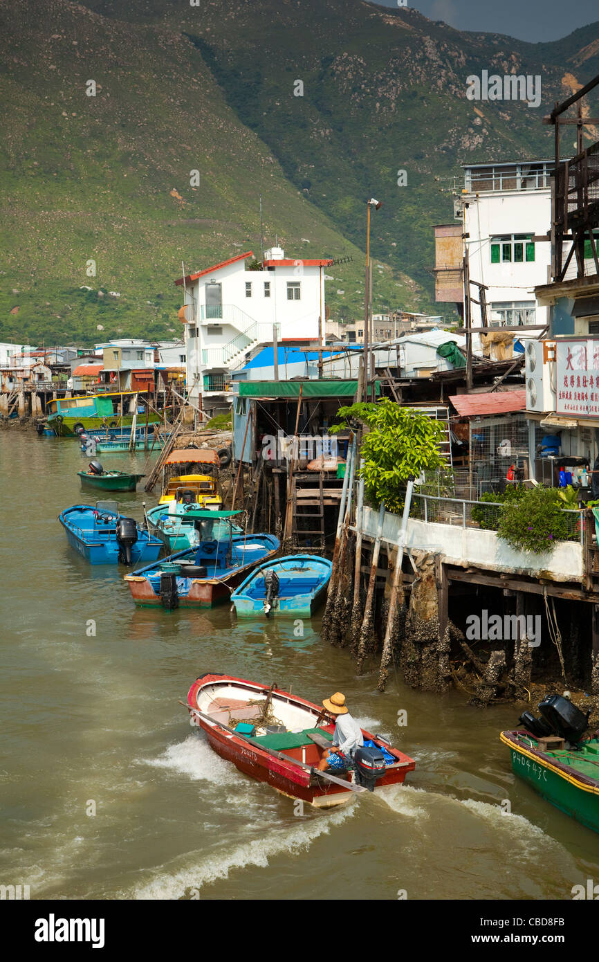 Fishing Boat, Tai O Fishing Village, Hong Kong, China Stock Photo Alamy