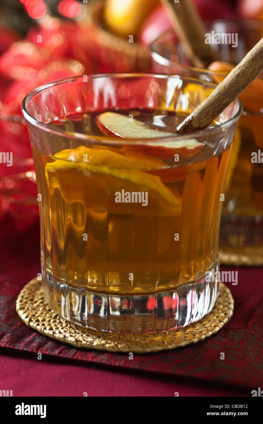 Mulled cider Stock Photo