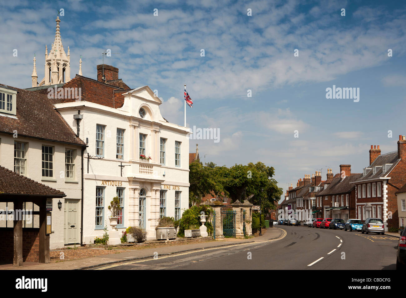 UK, England, Bedfordshire, Woburn, Bedford Street Stock Photo Alamy