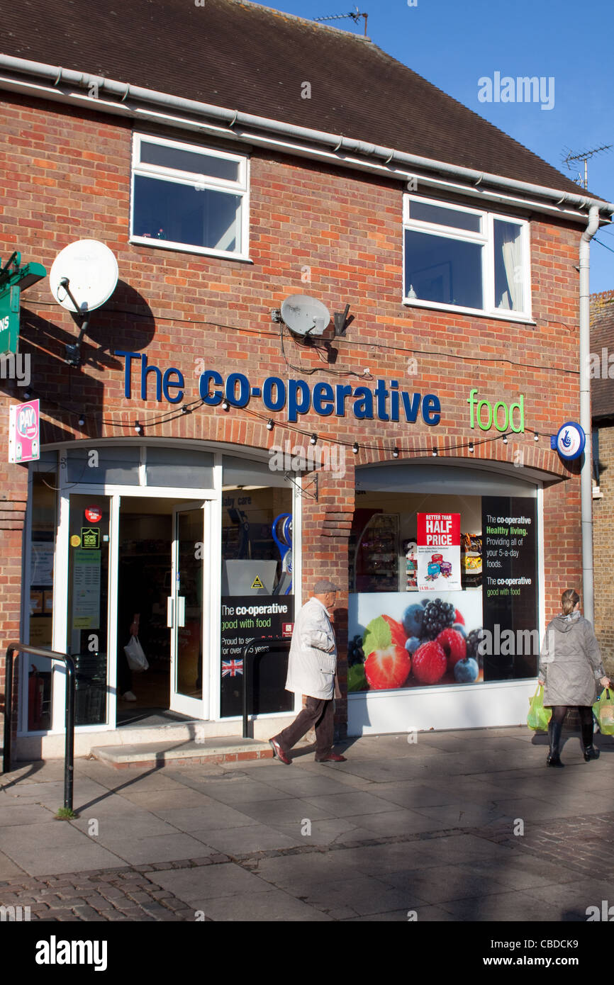 The co-operative food store in Wendover, Buckinghamshire Stock Photo