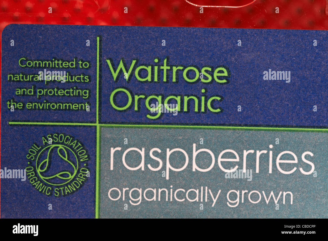 Waitrose organic raspberries hires stock photography and images Alamy