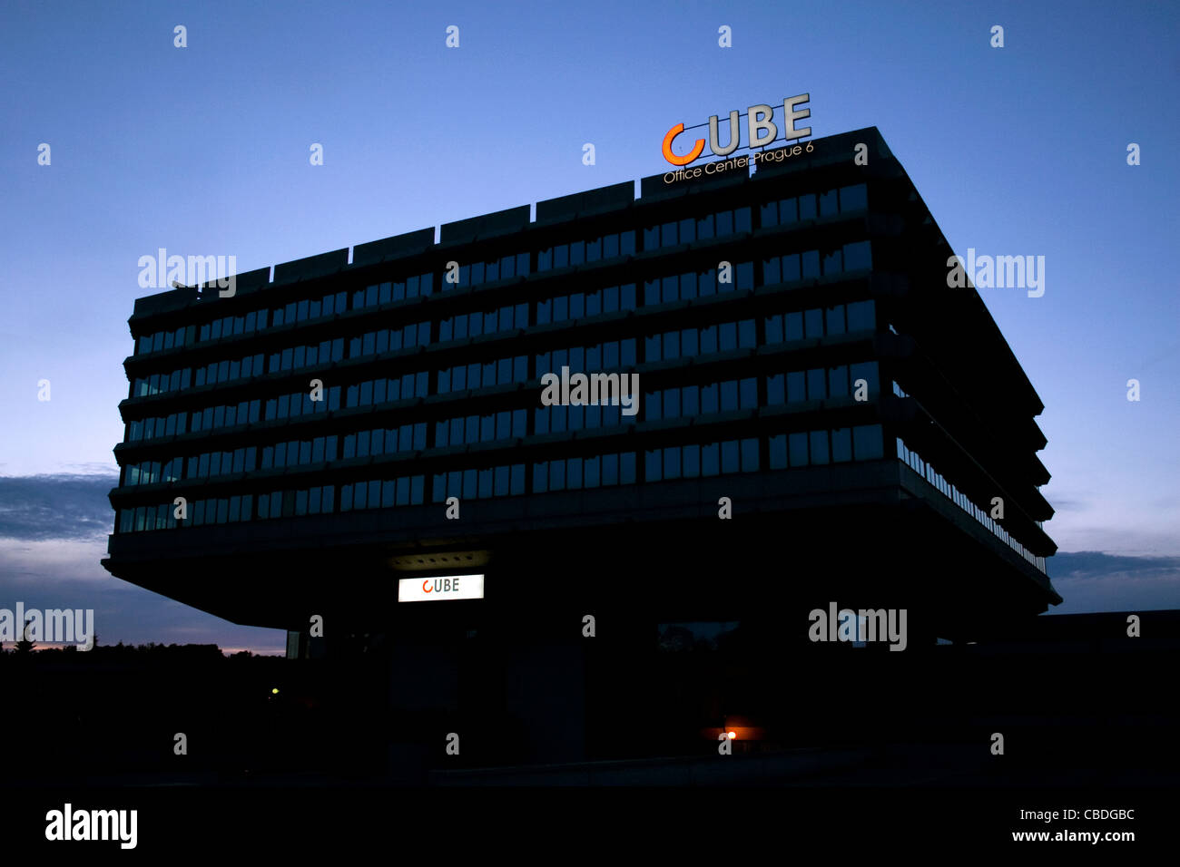 Cube Office Center Prague 6 in Prague designed in 1977 by architects
