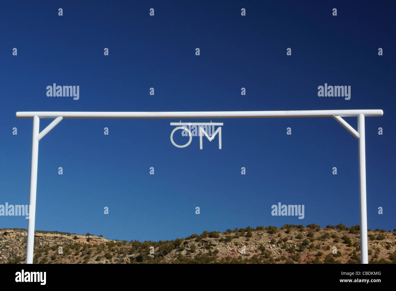 om ranch gate los montoyas new mexico brand meditation concentration