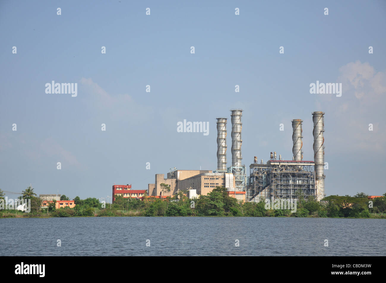 The NTPC thermal power plant at Kayamkulam Kerala India Stock Photo Alamy