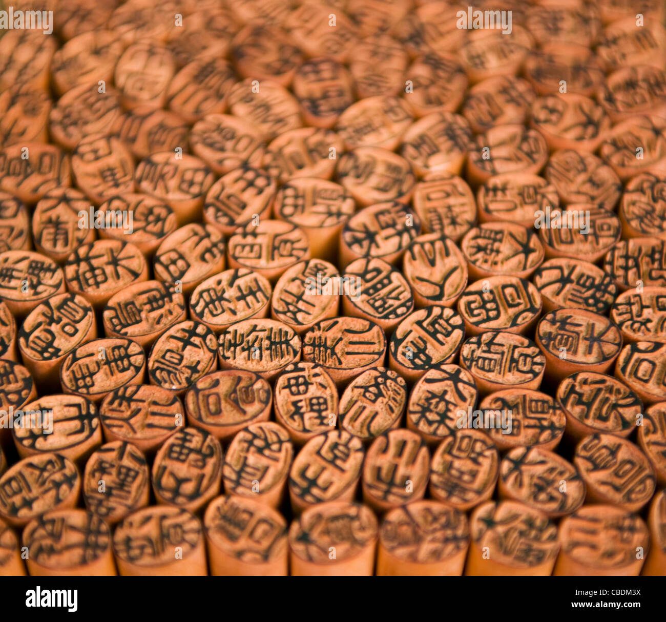 Japanese official name seals, Tokyo Japan Stock Photo Alamy
