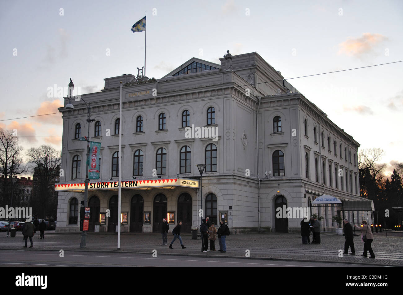 Stora Theatre, Kungsparken, Gothenburg, Västergötland & Bohuslän Province, Kingdom of Sweden Stock Photo