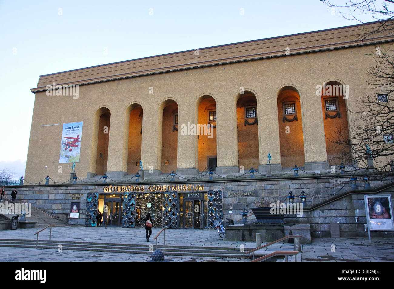 The Gothenburg Museum of Art, Götaplatsen, Gothenburg, Västergötland & Bohuslän Province, Kingdom of Sweden Stock Photo