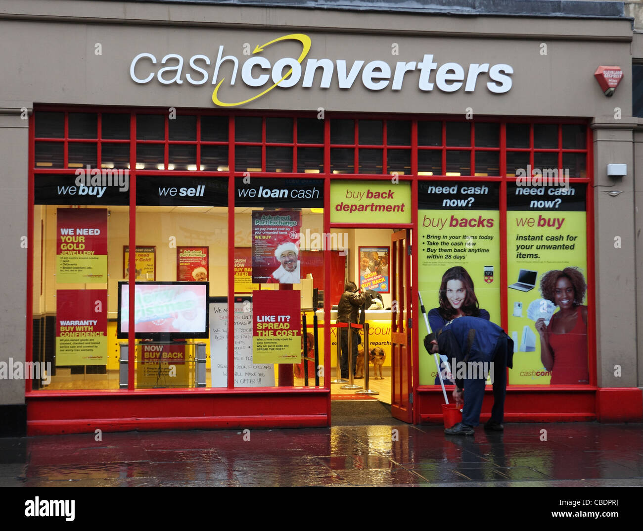 cashconverters shop Newcastle north east England UK Stock Photo