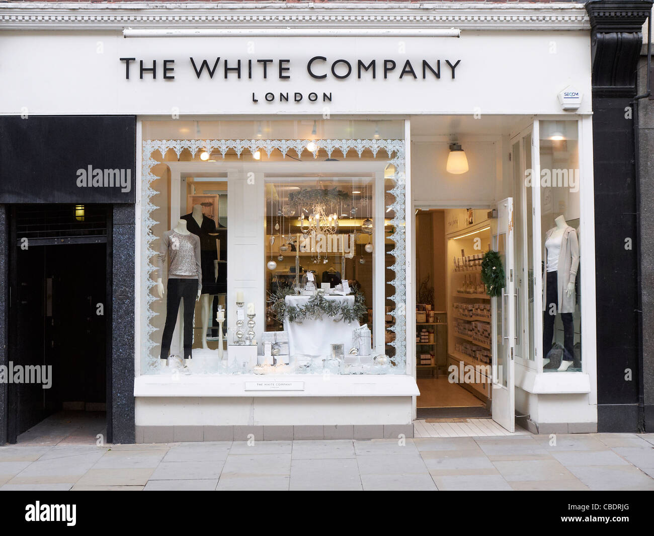 The White Company store in King Street Manchester UK Stock Photo